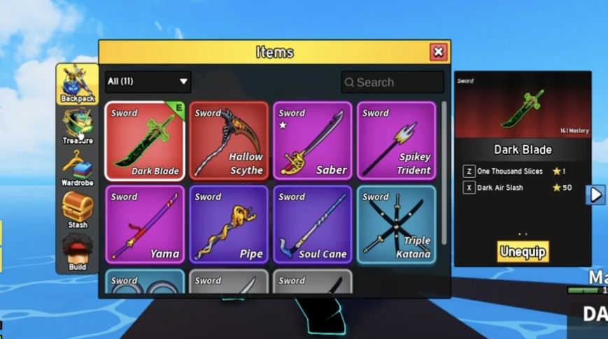 CONTA ROBLOX | DOUGH E BUDDHA PERM | DARK BLADE + GAMEPASS