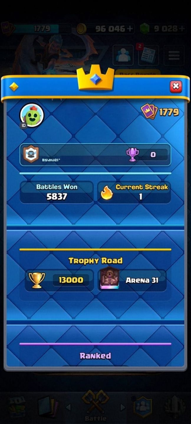 Conta brawl Stars e Clash Royale 9k gemas e clash of clans Antiga 2018 - 2017