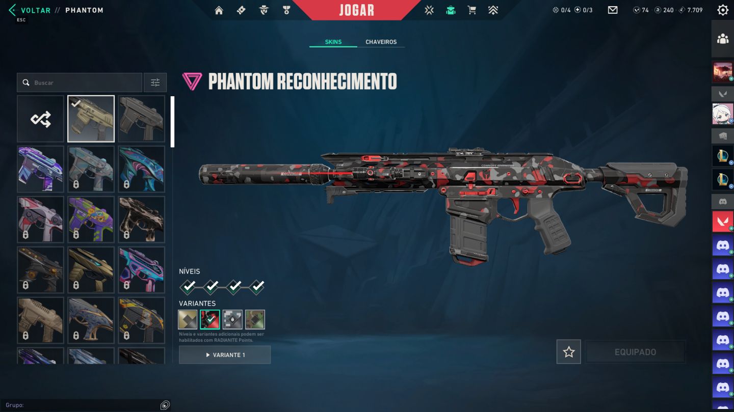 CONTA LOL + VALORANT