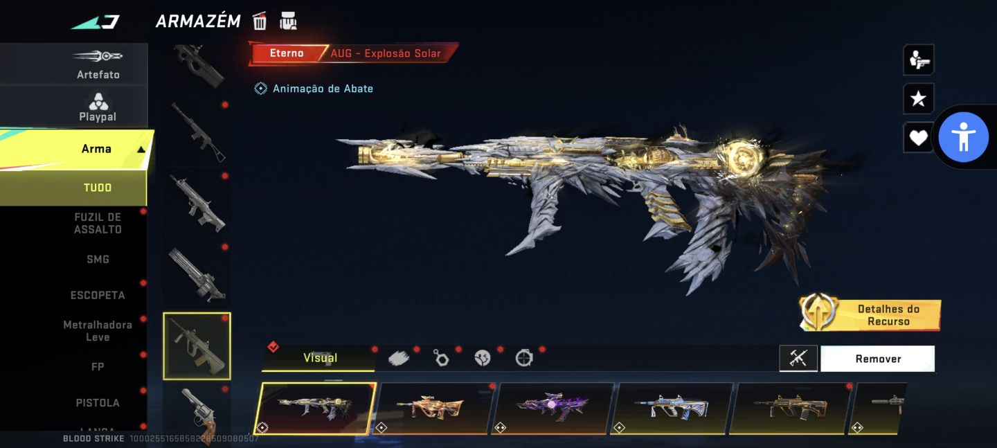 CONTA DE BLOOD STRIKE