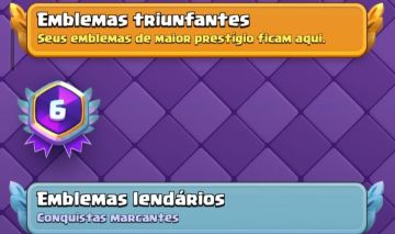 Conta de Clash royale