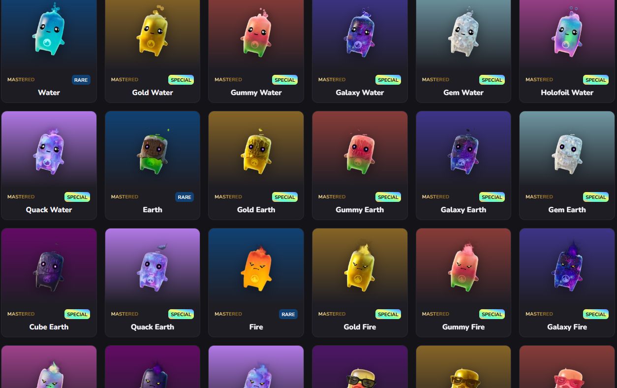 Todos os elementais no fortnite!!