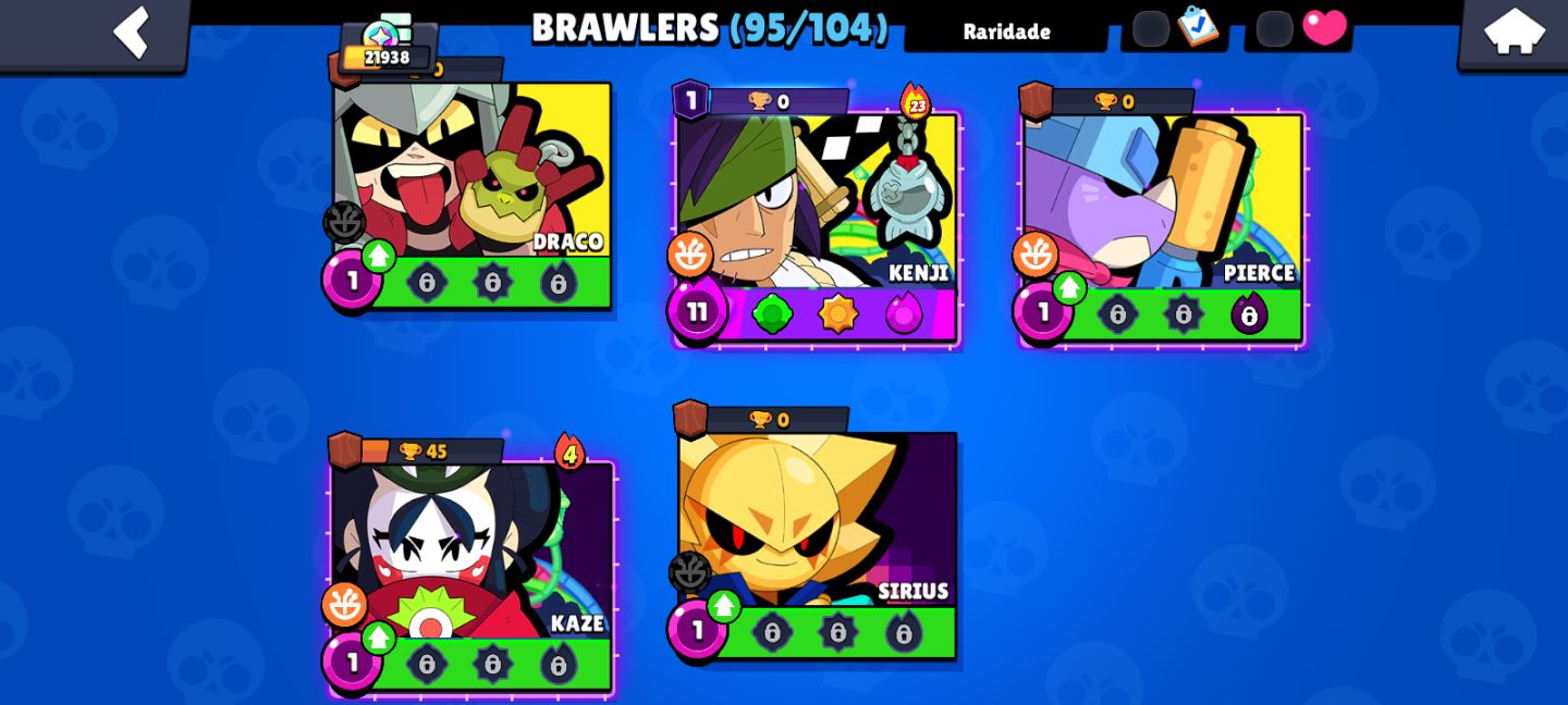 Contas Brawl Stars, No preço