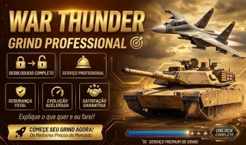 GRIND WAR THUNDER, NÃO PRECISA TER CONTA PREMIUM!