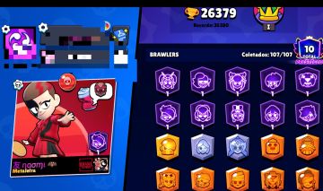 Conta Brawl Stars 26K troféus