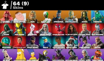 Conta Fortnite 64 SKINS/MARY JANE/SPIDER-MAN NO WAY/GOKY BLACK/SPIDER-MAN ZERO