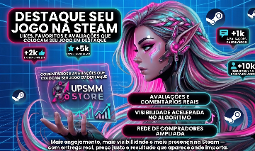 SEU JOGO VISTO POR MAIS JOGADORES LIKES FAVORITOS E BOOST NO SEU PERFIL DA STEAM