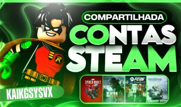 CONTAS STEAM - OFF E COMPARTILHADAS - BARATO [ENTREGA AUTOMATICA]