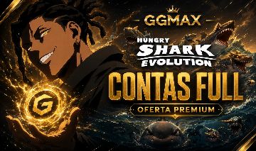 CONTAS FULL - HUNGRY SHARK EVOLUTION | ENTREGA RÁPIDA | APENAS ANDROID