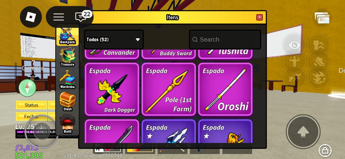 CONTA BLOX FRUIT GEMADA!
