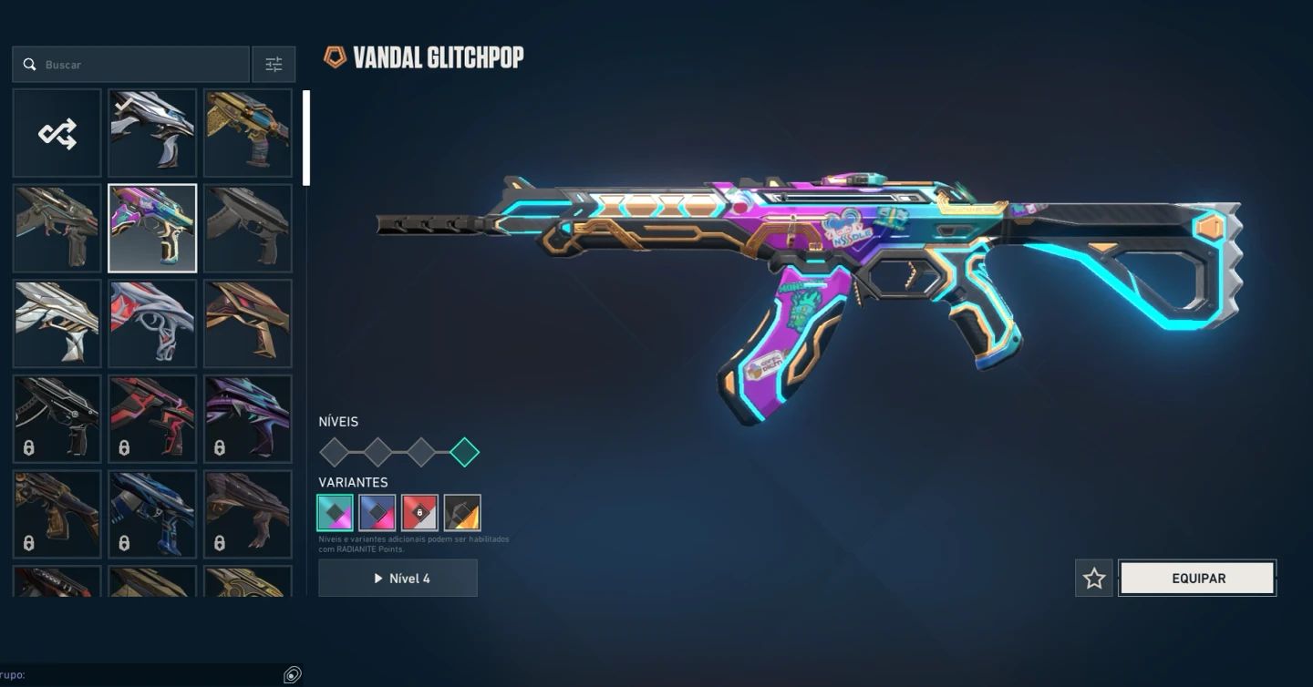 Conta Valorant com Vandal Arcane e banner jinx