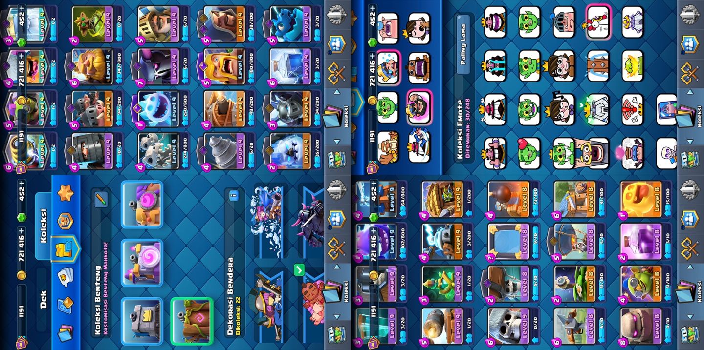 CLASH ROYALE 7155 Troféus | CARTAS LV 12/13 | EVOLUÇÕES | CONTA TOP