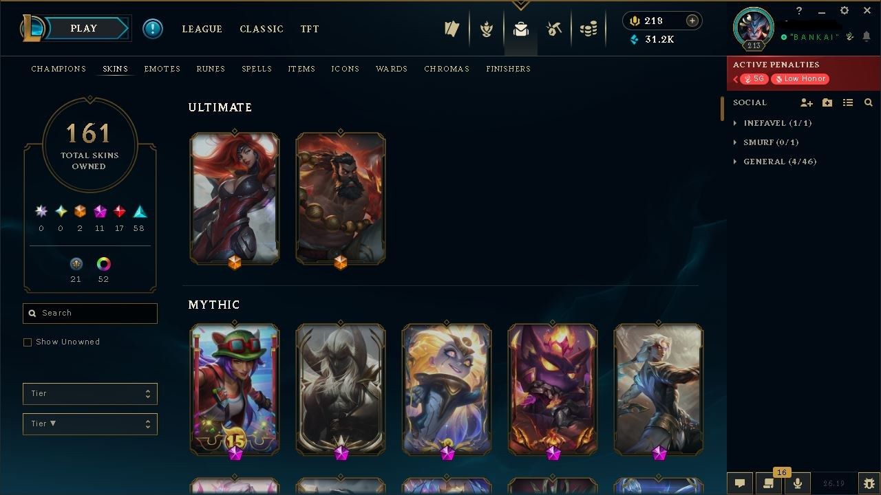 CONTA VALORANT E LOL COM CHAMPIONS 2024 E FACA 2025 COM MAIS DE 2K GASTOS