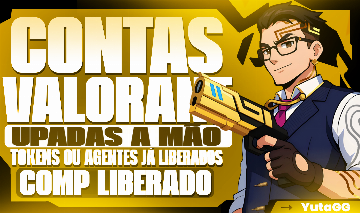 CONTAS DE VALORANT - COMP LIBERADO E NUNCA JOGADO - TOKENS E AGENTES LIBERADOS!