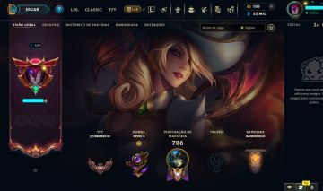 Conta Lol 294 Skins | Todos Campeões Diamante