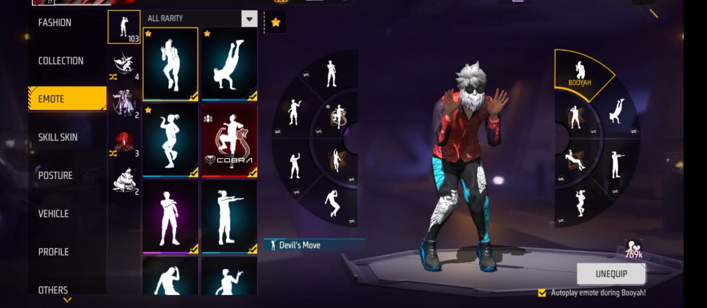 CONTA RARA E GEMADA PRIME 7 GELO BUNKER, BARBINHA, FITINHA E PASSES ANTIGO