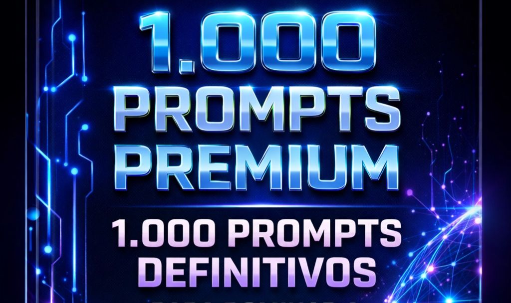 1000 Prompts Inteligência Artificial Guia Completo, Conteúdo e Produtividade