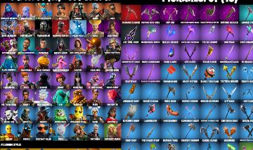 CONTA FORTNITE COM NEYMAR, 56 SKINS