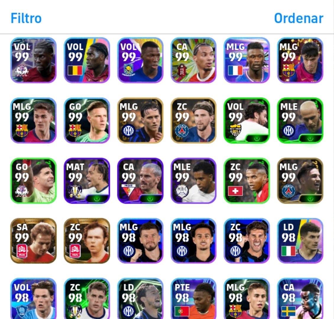 Conta full, muito boa, vários jogadores pagos, Cristiano Ronaldo lendário