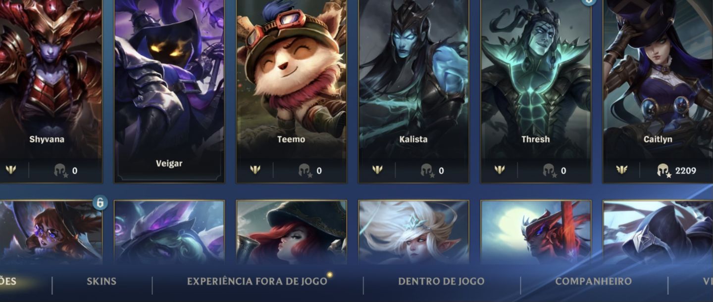 ANÚNCIO DE CONTA EXCLUSIVA WILD RIFT (28 SKINS)