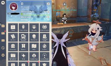 CONTA GENSHIN AR60 VÁRIOS PERSONAGENS E ARMAS BUILDADAS