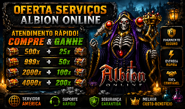 TOMO DA VISÃO ALBION ONLINE America Entrega 24h!