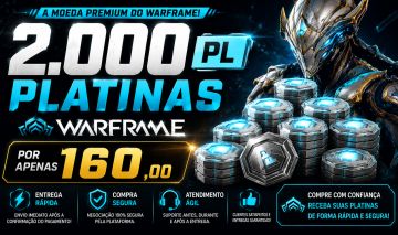 VENDA DE PLATINA WARFRAME
