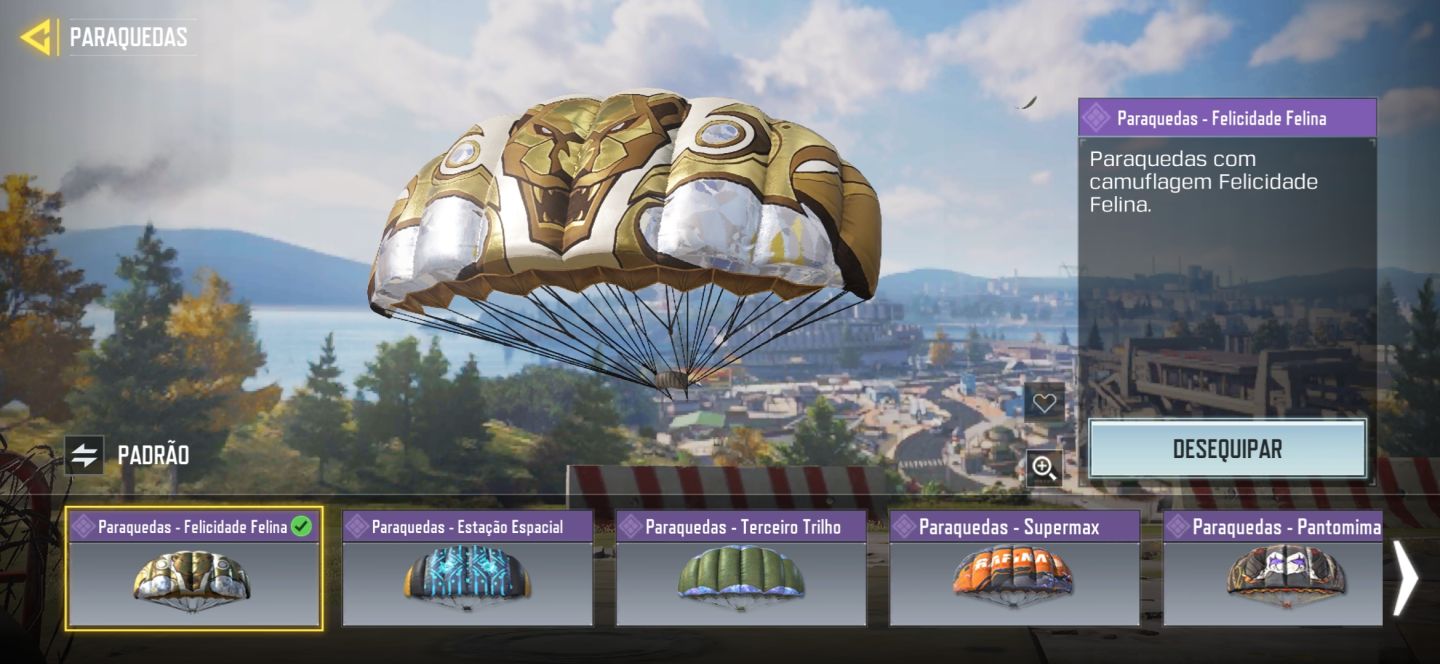 Conta COD Mobile com várias skins raras