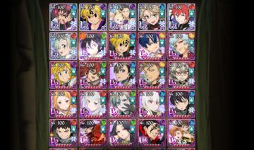 Conta 7DS GRAND CROSS RANK 133 - NOVO MELIODAS, ESCAMERLIN, GAWAIN - COLLABS