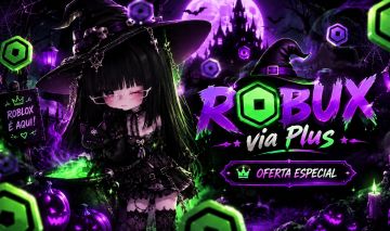 Robux via Roblox Plus - PROMOÇÃO
