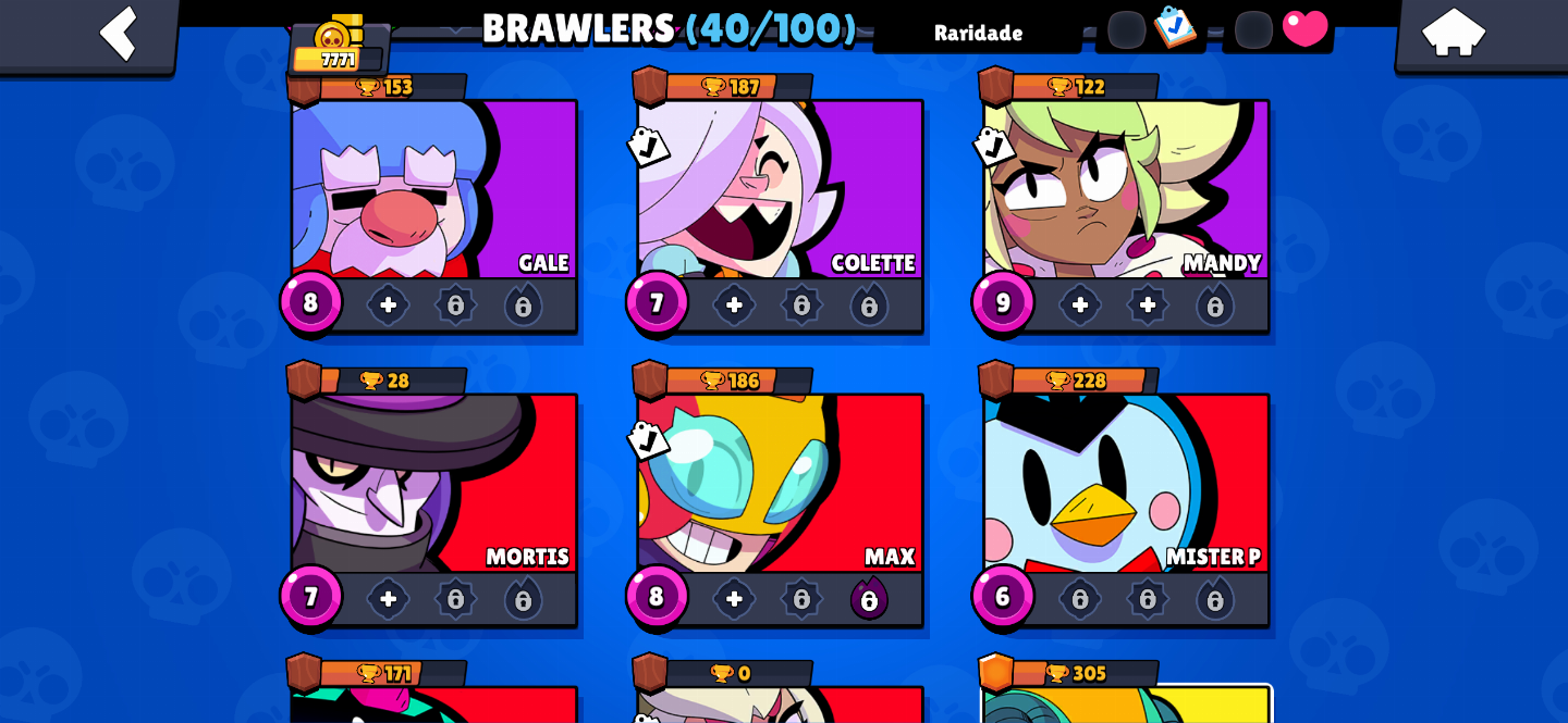 CONTA DE BRAWL PARA RAPIDINHO