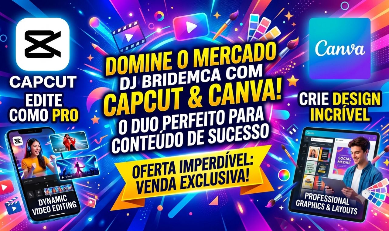 [ PROMOÇAO ] CAPCUT (3 acessos) / CANVA (entrega rapida)