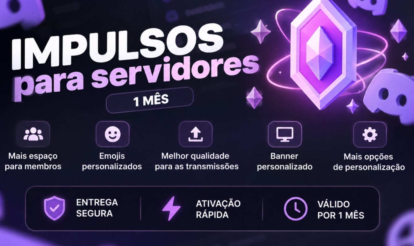 IMPULSOS NO SEU SERVIDOR 1 MES MENOR PRECO DO SITE