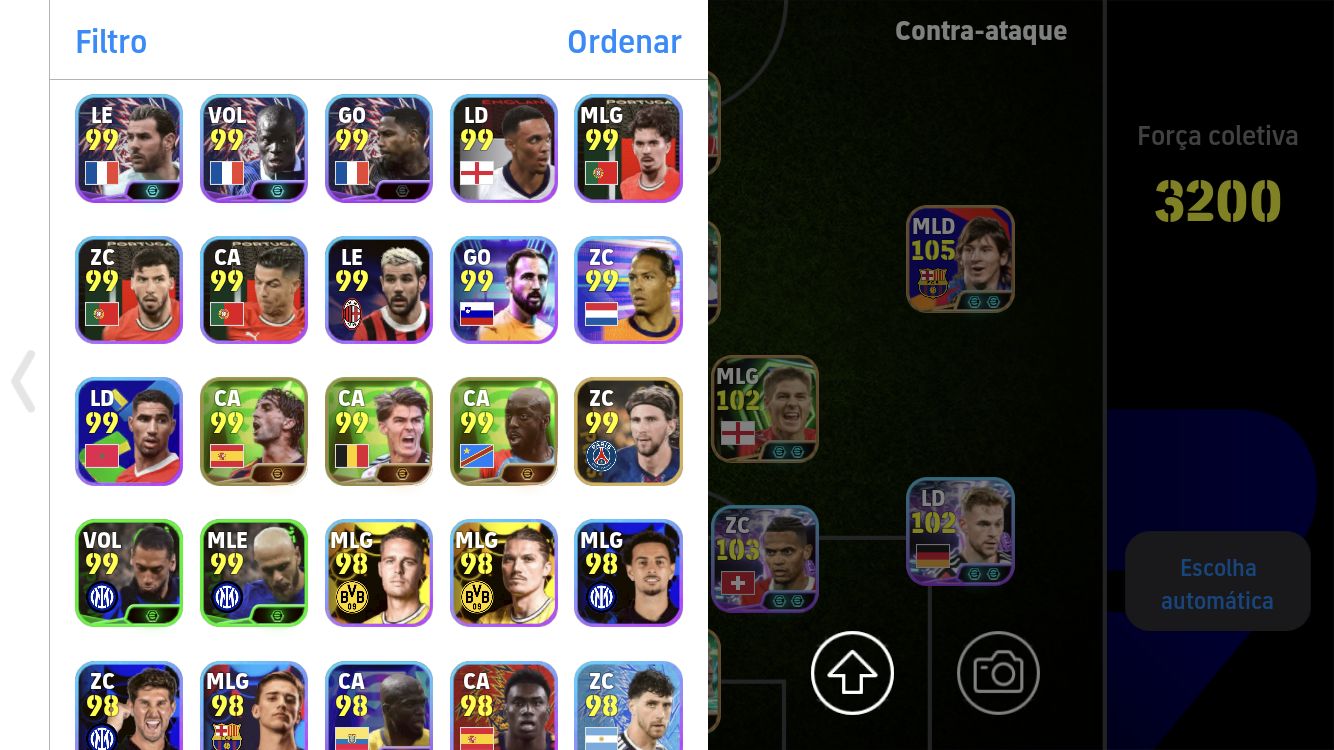 [IOS] Conta Efootball para Iphone com várias cartas interessantes para começar