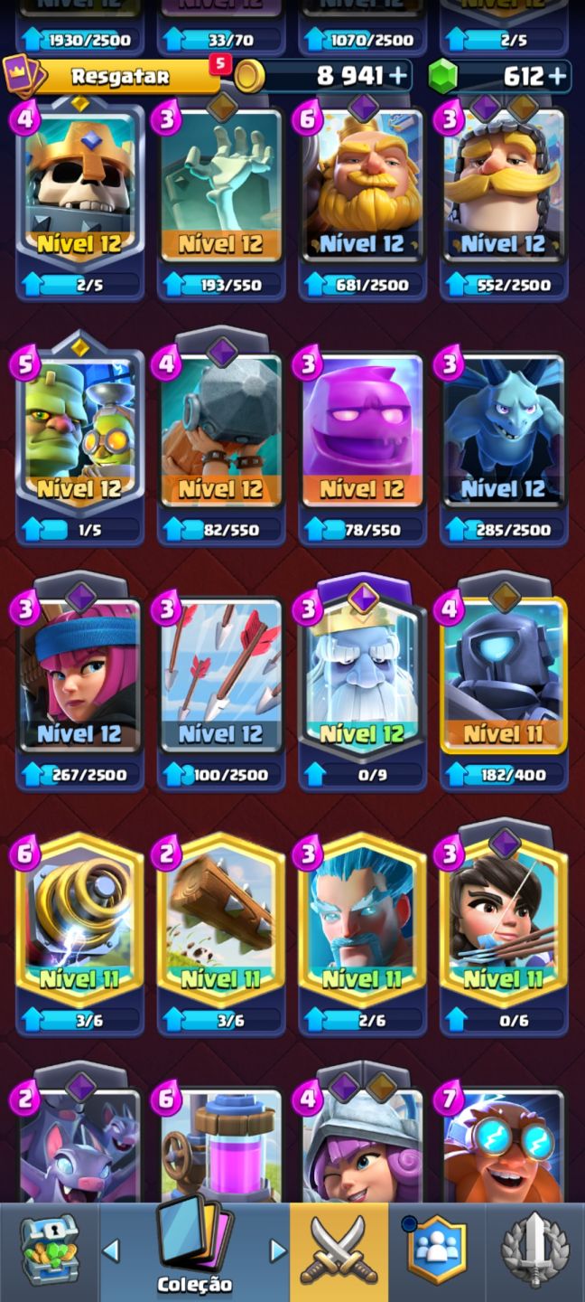 Conta Clash no Preço com 7300 troféu