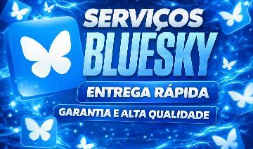 [MENOR PREÇO DO SITE] BLUESKY SEGUIDORES | CURTIDAS | RETWEET!