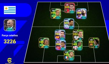 CONTA eFOOTBALL MUITO FORTE FORÇA COLETIVA 3226!