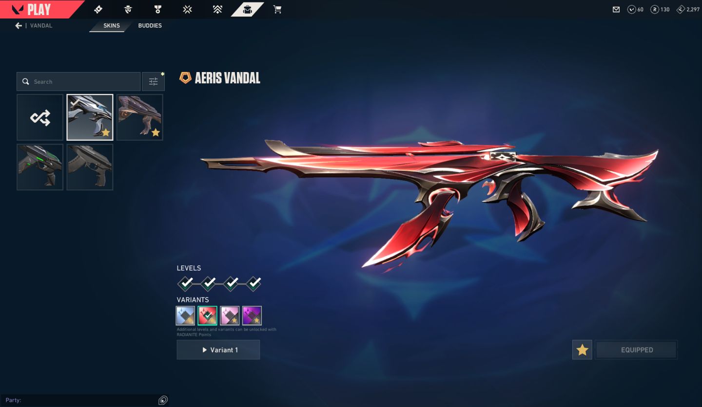 CONTA VALORANT - MUITAS SKINS - R$750 GASTOS