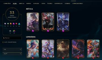 Conta LoL Main Akali e Yasuo + 3 Skins Míticas