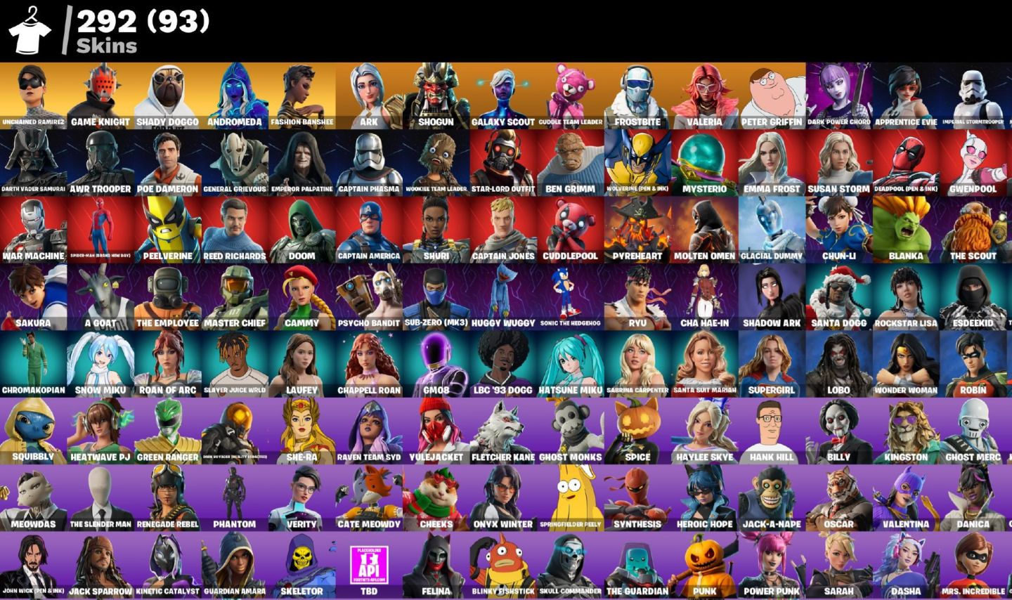 CONTA FORTNITE OG