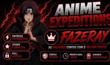 Contas Anime Expeditions | Entrega Imediata | Contas Metas | Itachi | Zaraki