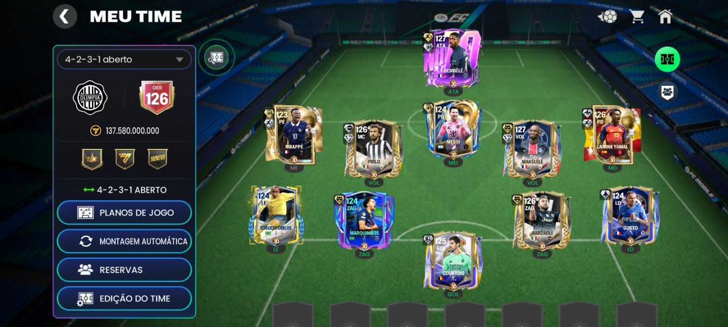 CONTA DE EA FC MOBILE 27