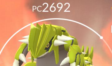 Groudon Shiny com Fundo