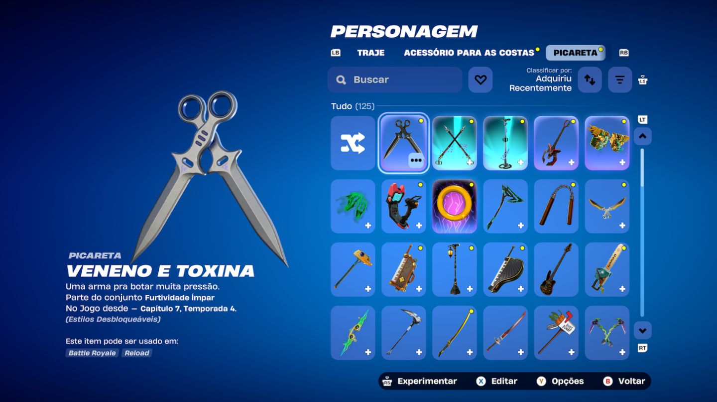 Conta Fortnite 74 Skins Barata