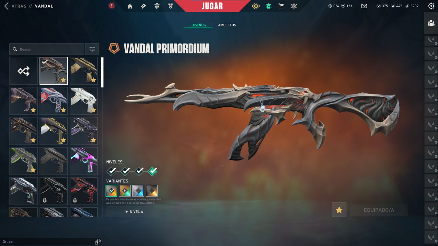 Conta valorant com atual champions, 9 vandal, 1400k gastos