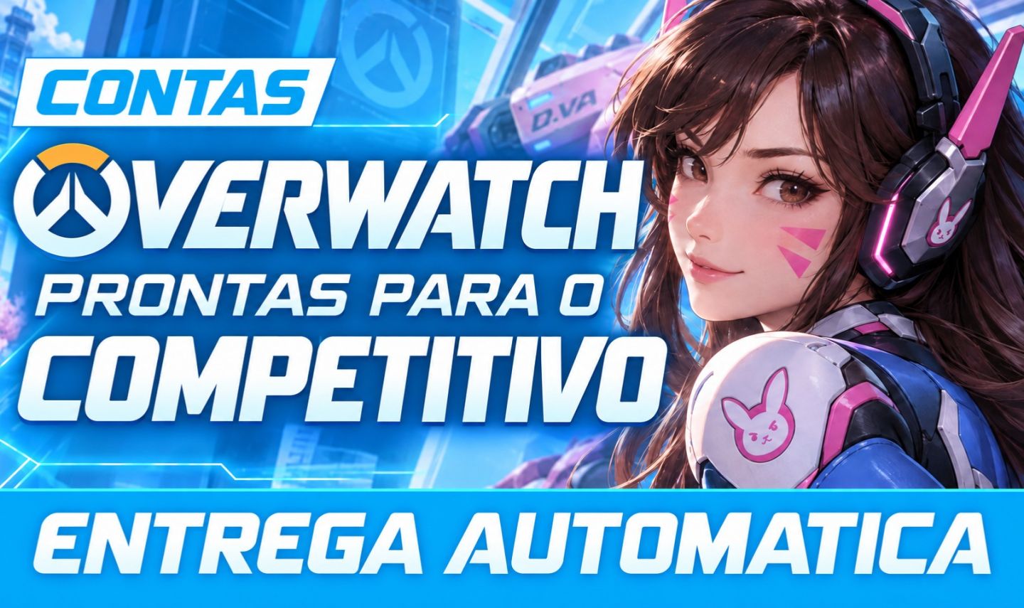Conta Overwatch Pronta Para o Competitivo, com Número ja Vinculado, Full Acesso