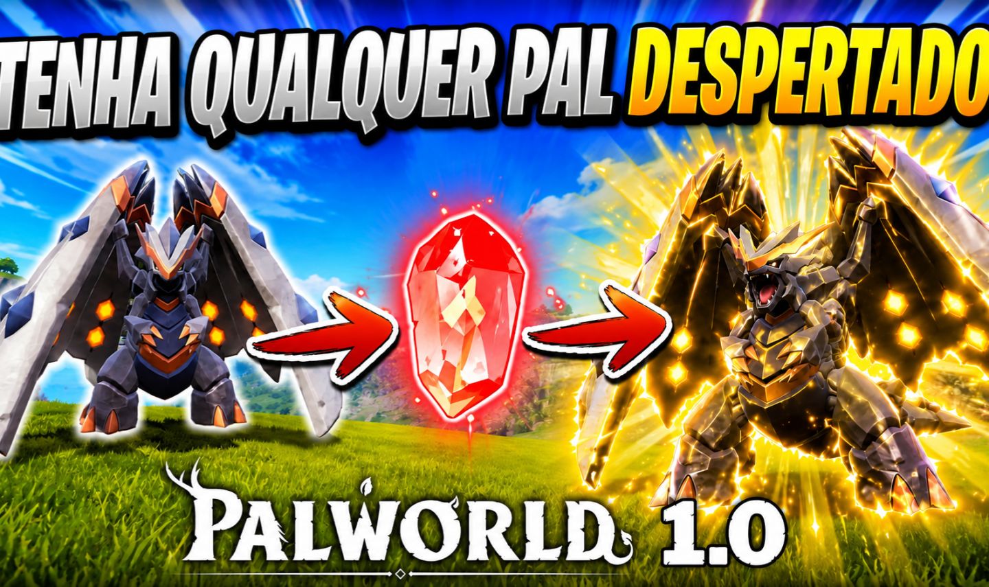 PALWORLD PALS DESPERTADOS | QUALQUER PAL LVL MAXIMO | PASSIVAS PERFEITAS