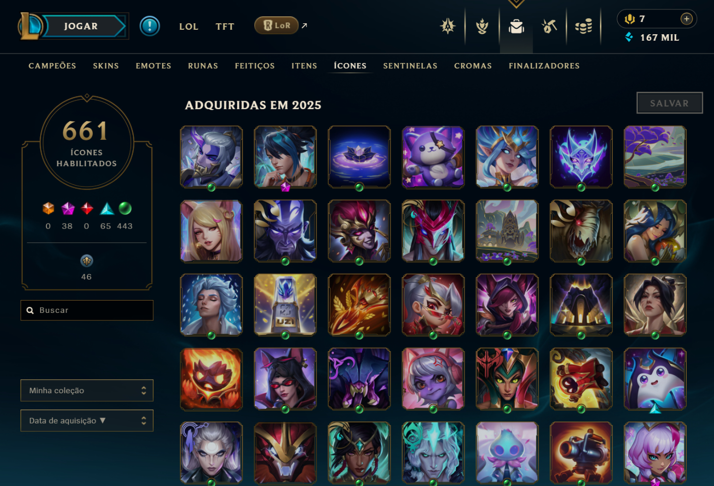 Conta lol PAX Twisted Fate + 1792 Skin e skins Raras