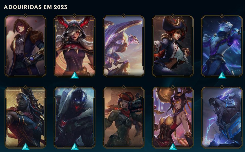 CONTA MAIN ADC MMR ESMERALDA SEM RANK ESSA SEASON