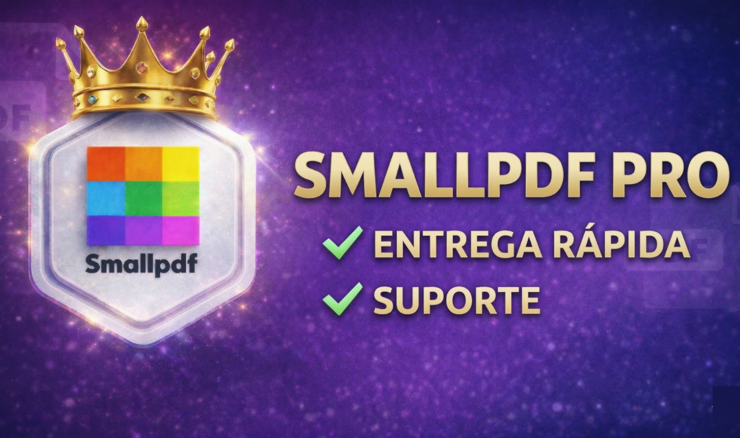 SMALLPDF PRO | CONTA SÓ SUA | ENTREGA RÁPIDA